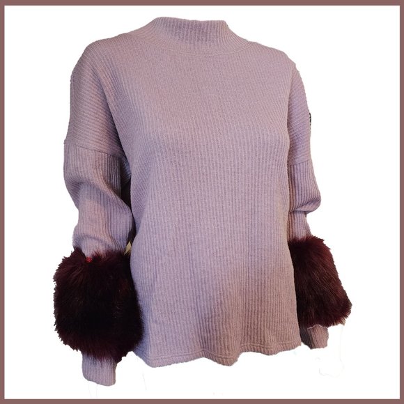 Premme Sweaters - Premme Blair Sweater NWT Lavender Size 2XL